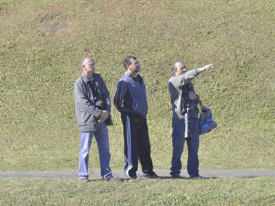 Roberto Cirino, Carlos Incote e José Luiz Kachimareck 