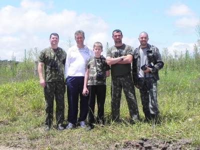 Luciano, Mauro, Frederico, Roberto e Reni